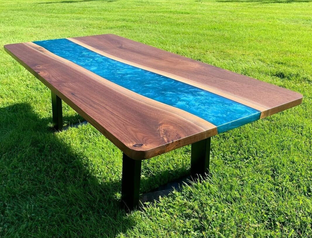 Comment faire une table rivière en époxy?