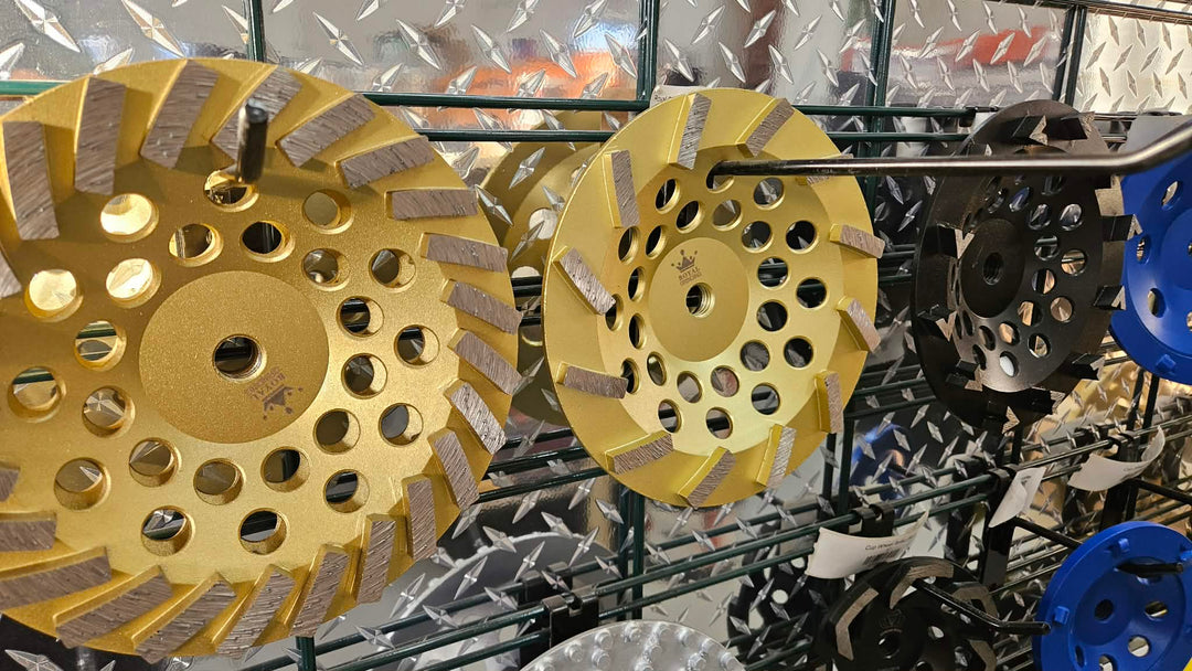 Choisir le bon "Grit" pour le meulage du béton