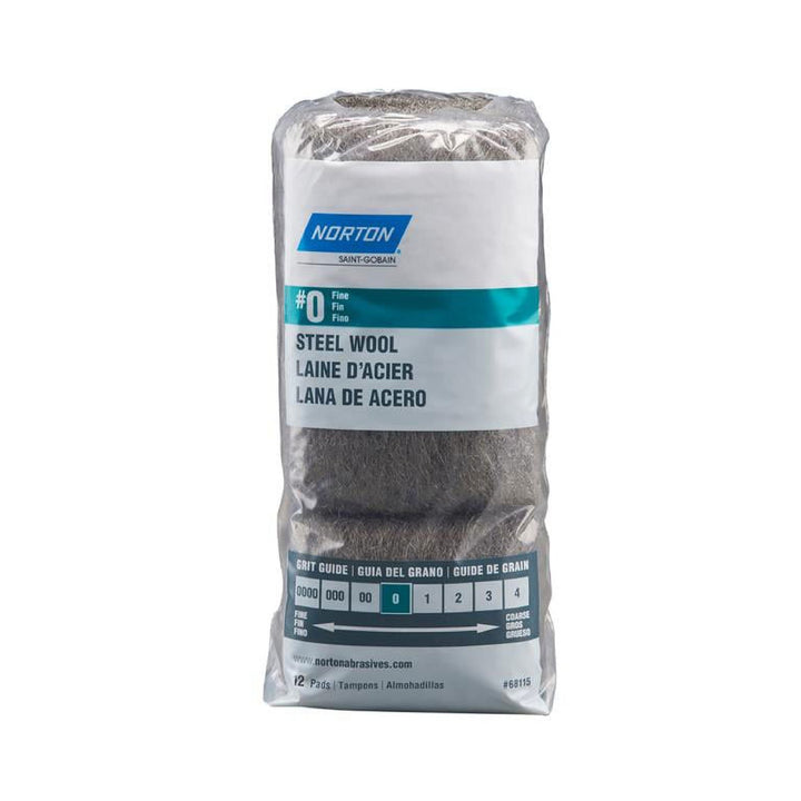 Norton - Laine d'acier (paquet de 12)