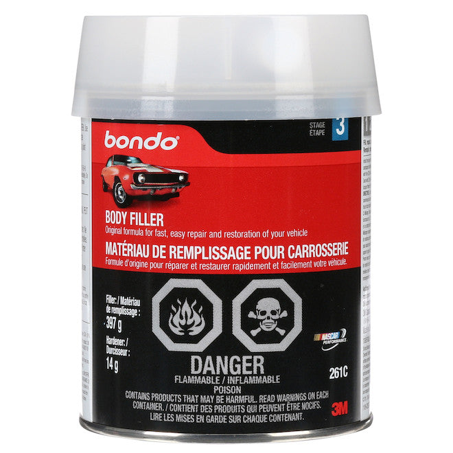 Filler material for bodywork 261C Bondo®