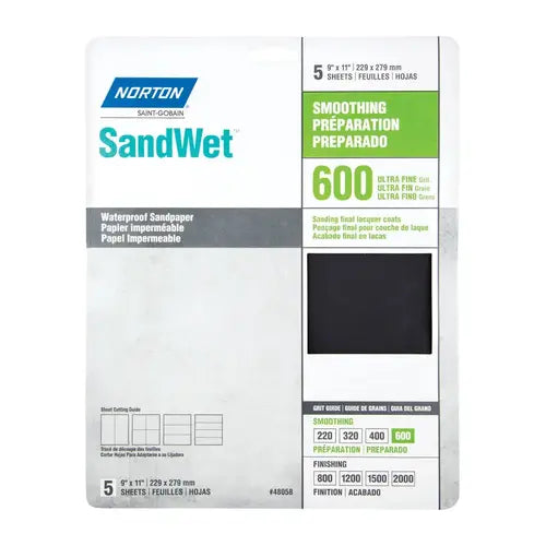 Norton - Papier Sablé SandWet
