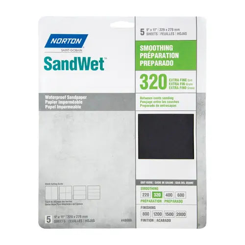 Norton - Papier Sablé SandWet