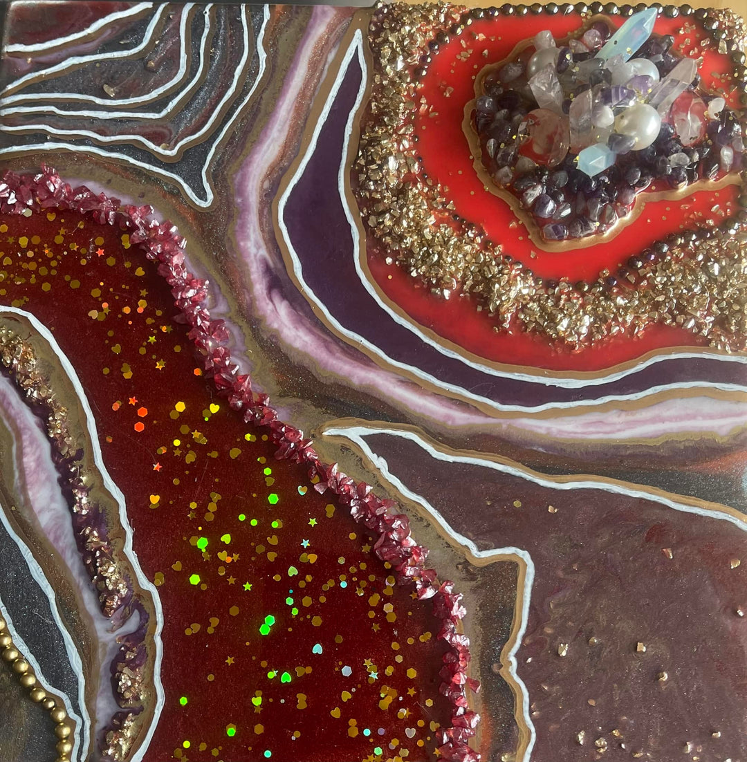 Formation d'Époxy Géodes avec LaRousse