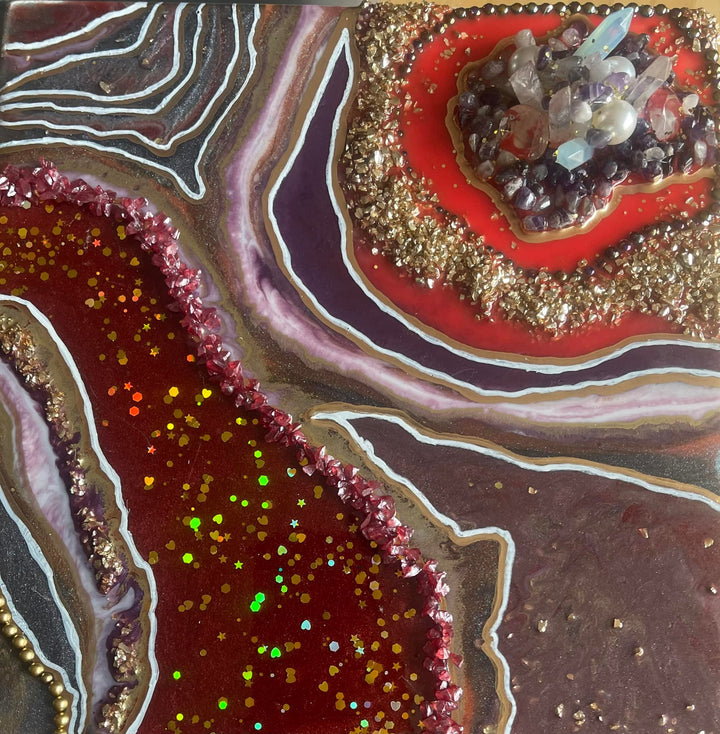 Formation d'Époxy Géodes avec LaRousse