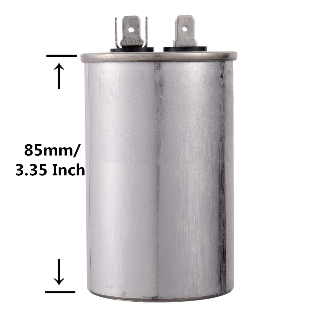 BOJACK Condensateur rond 30 uf MFD 370V 450V AC 50/60 Hz CBB65 10000 AFC