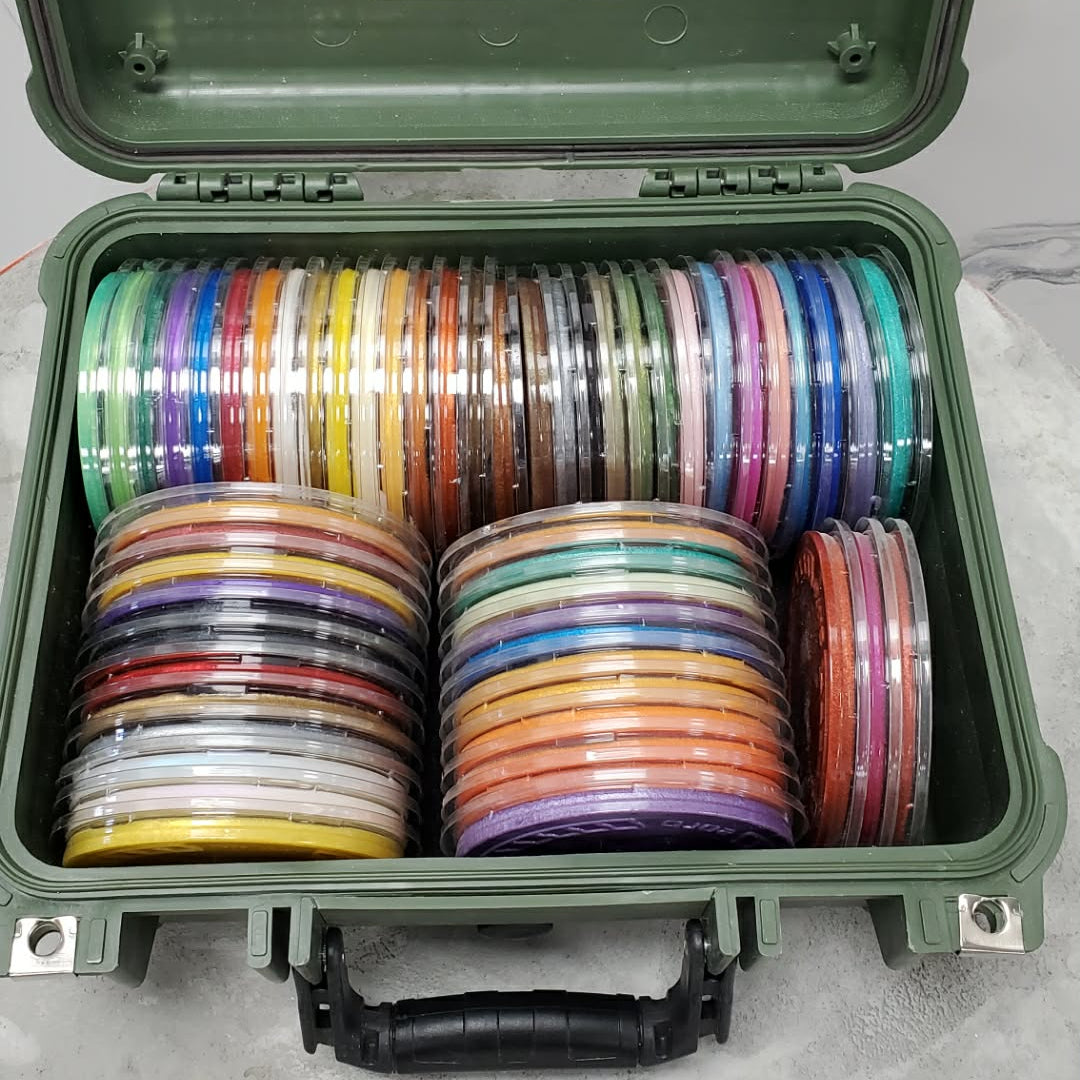 Échantillons de couleurs métalliques