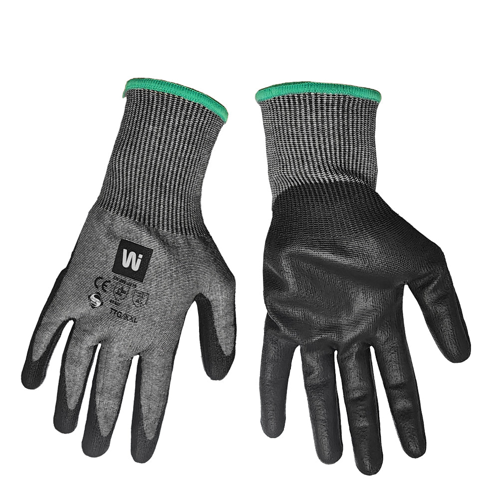 Cut-resistant gloves HPPE level 5 (pack of 12)