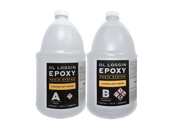 Loggin art resin
