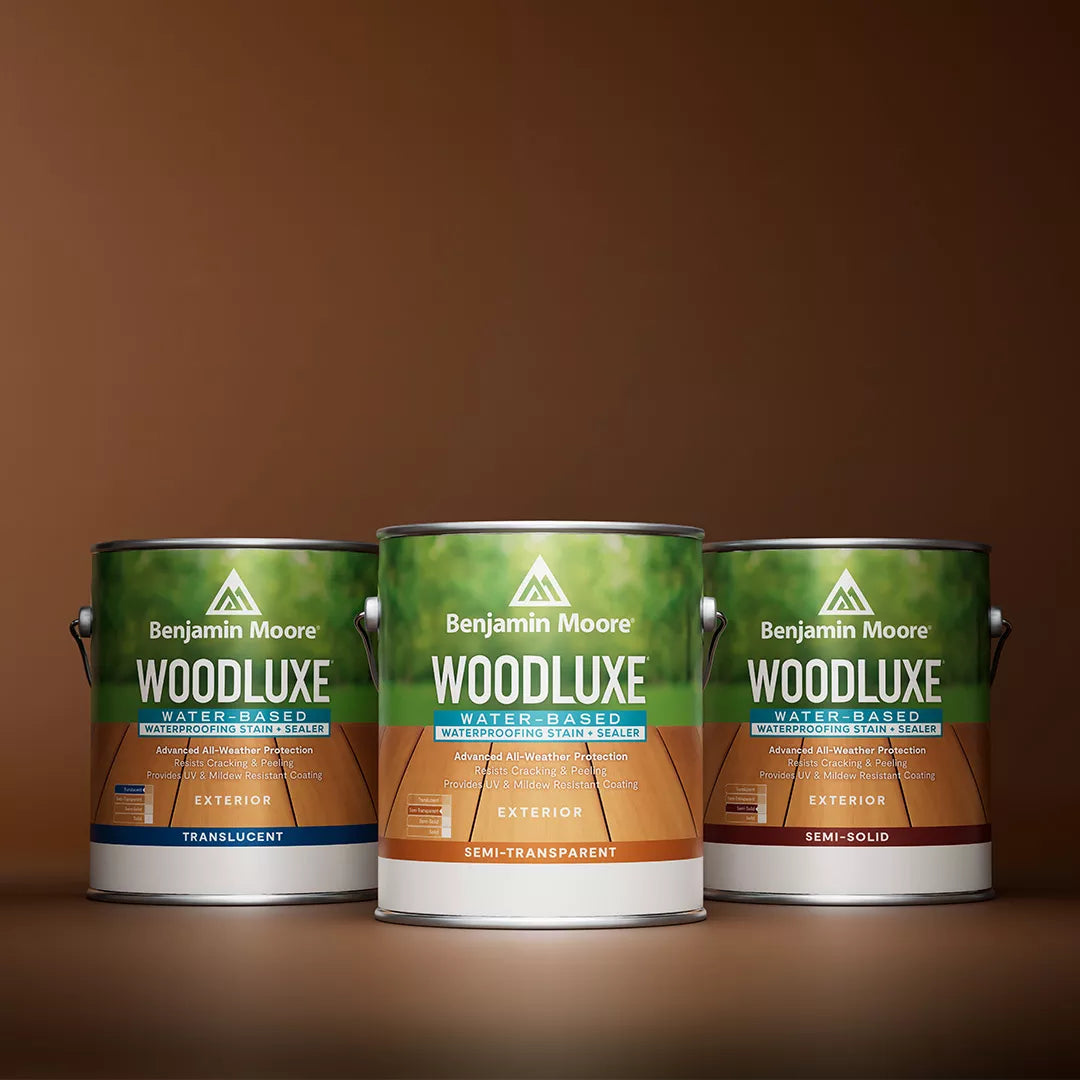 Teinture et scellant d'extérieur hydrofuge à base d’eau Woodluxe
