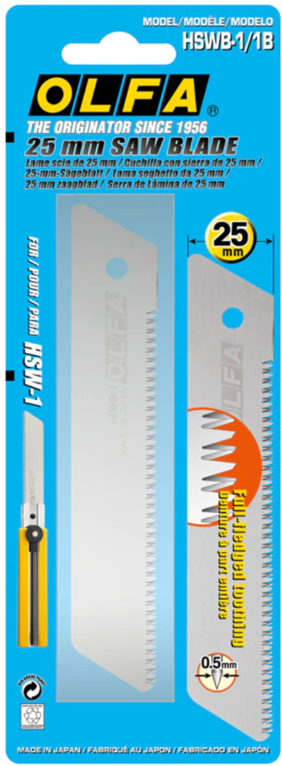 Saw blade 25 mm, 1 pack