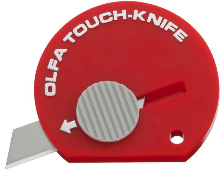 Versatile tactile knife - yellow or red