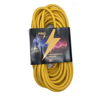 Pro-Volt Extension PVC 12/3 50'