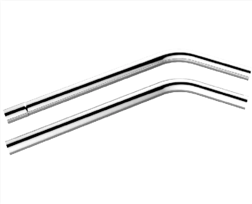 Tube d'Aspiration en S de 1.5" - Acier Inoxydable