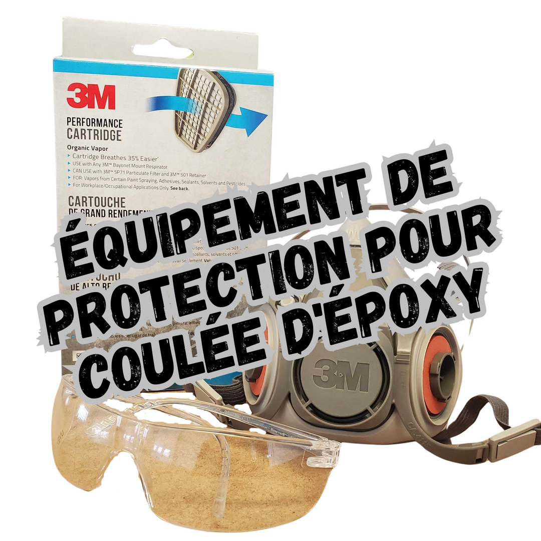 Équipement de protection pour coulée d'époxy