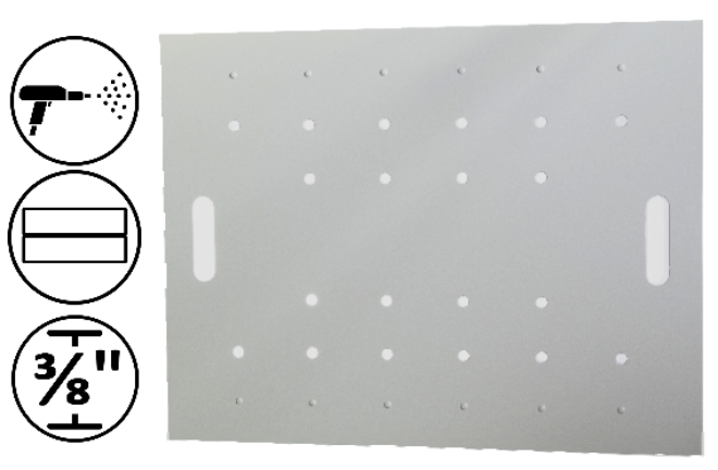 Dragar - Couvercle de Drain en Aluminium Renforcé Peint