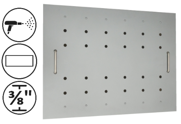 Dragar - Couvercle de Drain en Aluminium Renforcé Peint
