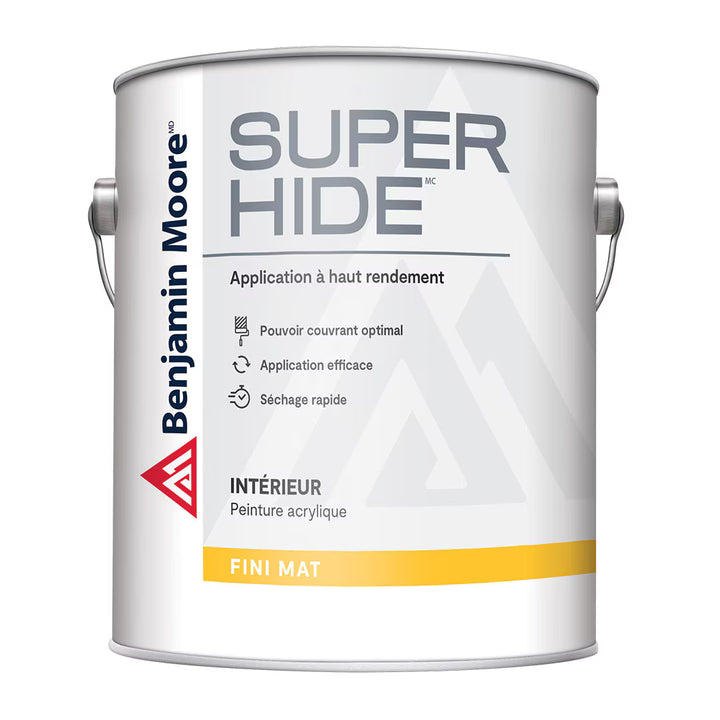 Benjamin Moore - Peinture d'intérieur à faible teneur en COV Super Hide