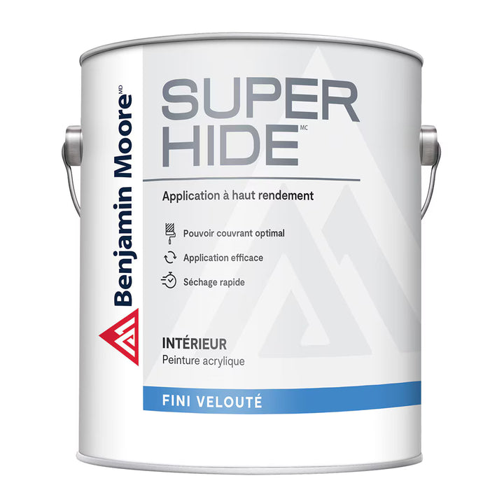 Benjamin Moore - Peinture d'intérieur à faible teneur en COV Super Hide