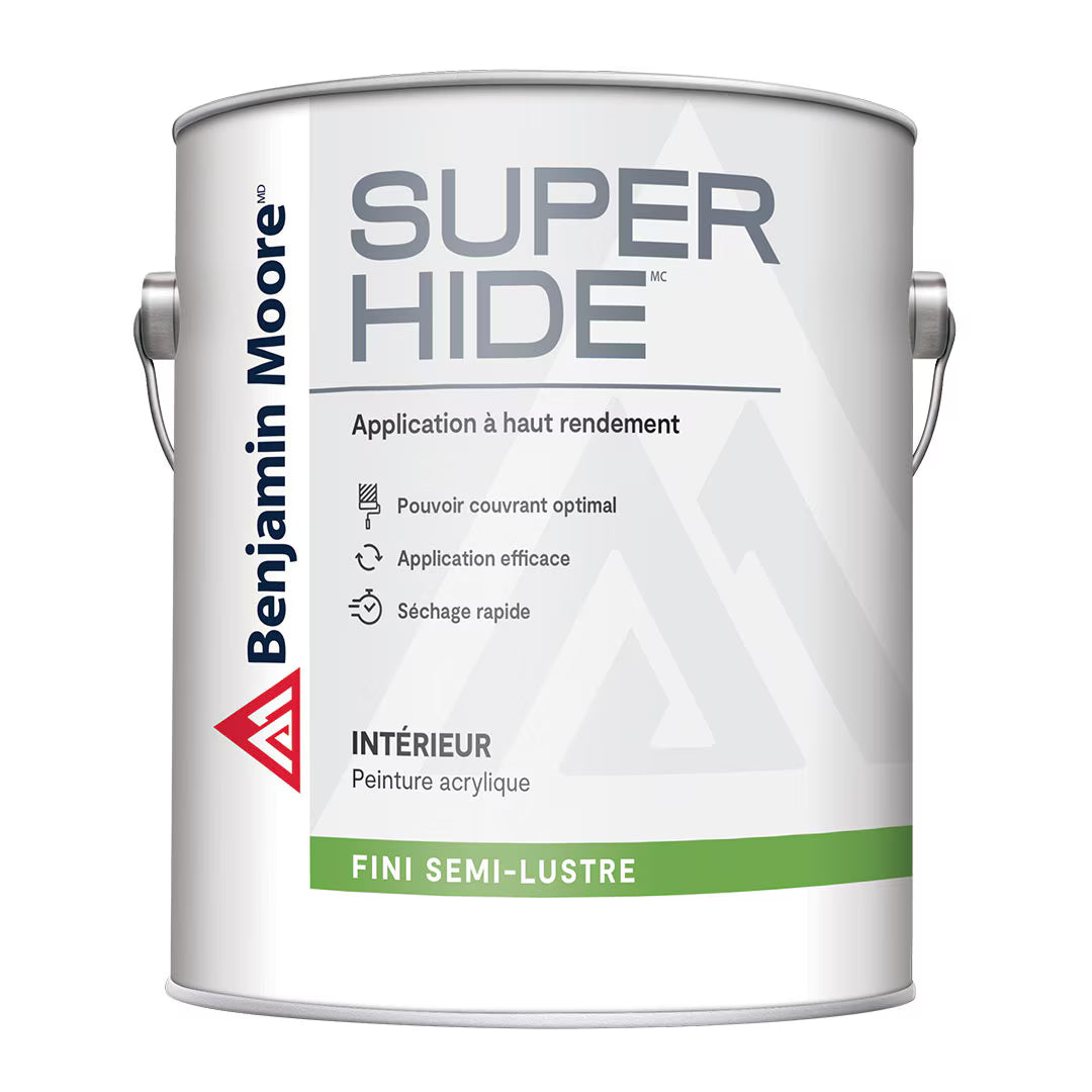 Benjamin Moore - Peinture d'intérieur à faible teneur en COV Super Hide