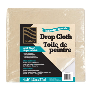 Nour - Toile de Peinture Laminée 4' x 12'