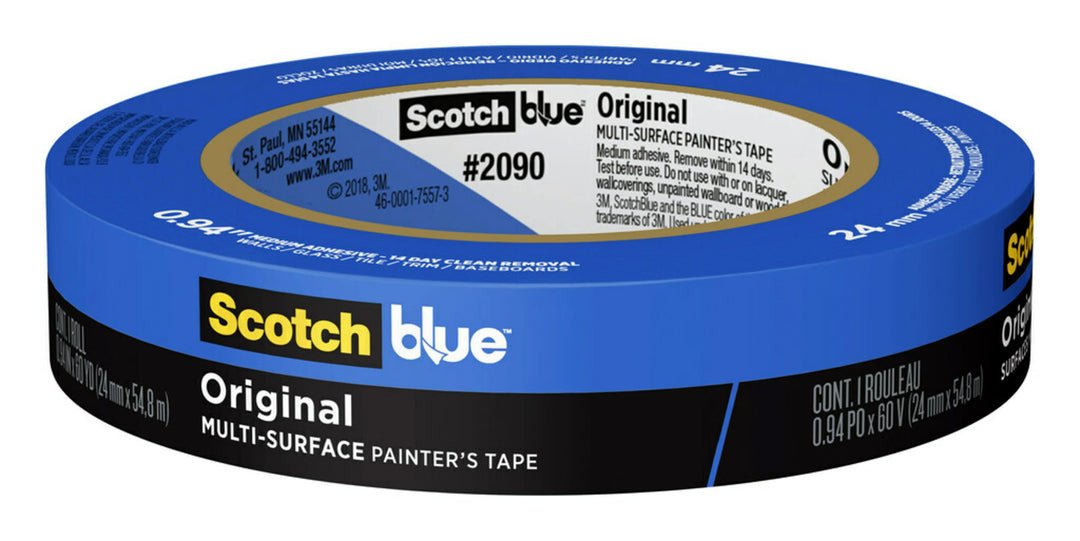 Scotch blue - Ruban pour peintre - Original / Surfaces multiples 24mm