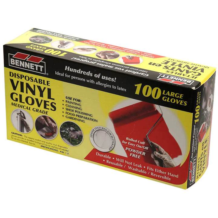 Gants d’examen en vinyle