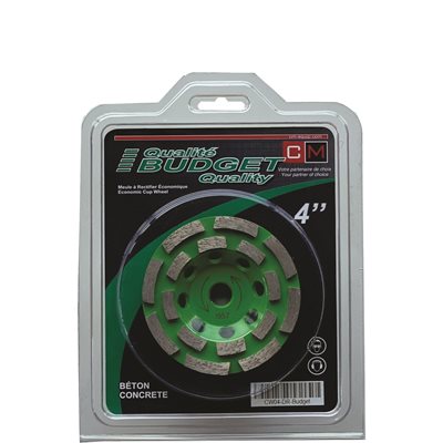 CM Equip - Cup Wheel Double Rangée