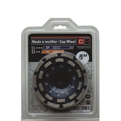 CM Equip - Cup Wheel Double Rangée