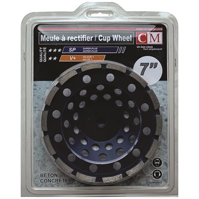 CM Equip - Single Row Cup Wheel