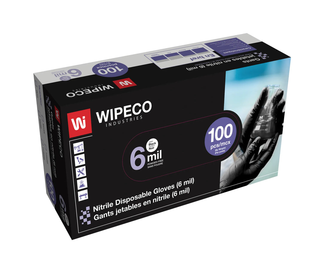 Wipeco - Gants jetables Nitrile