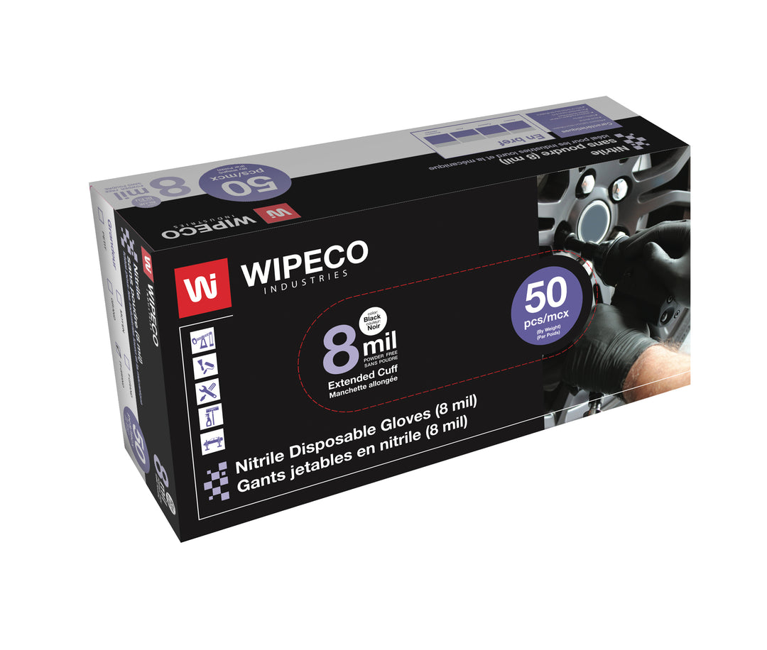 Wipeco - Gants jetables Nitrile