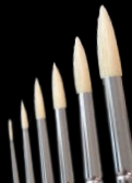 Bennett - White Bristle Artist Brushes