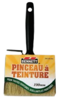 Pinceau à teinture à soies courtes