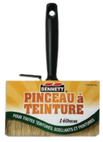 Pinceau à teinture à soies courtes