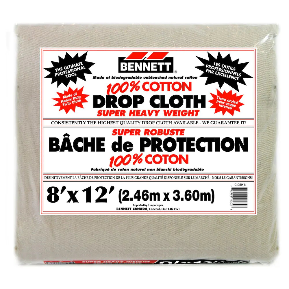 Bennett - Bâche de protection 100% Coton