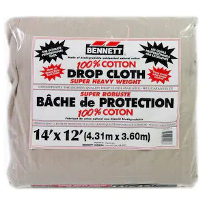 Bennett - Bâche de protection 100% Coton